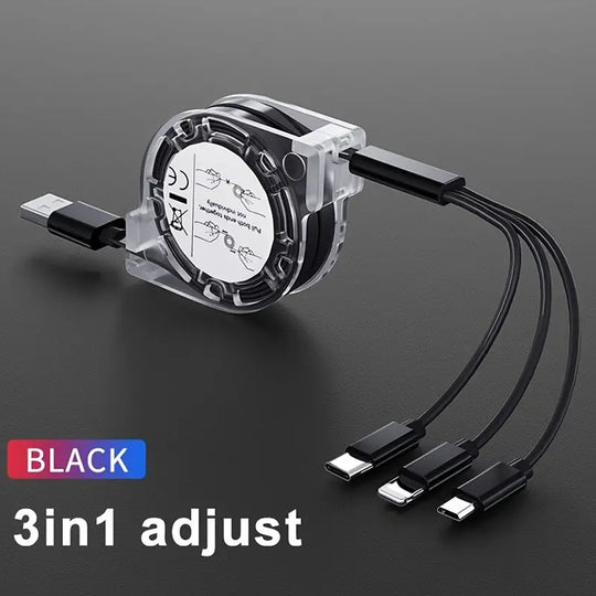 3 In 1 Phone Charger Cable