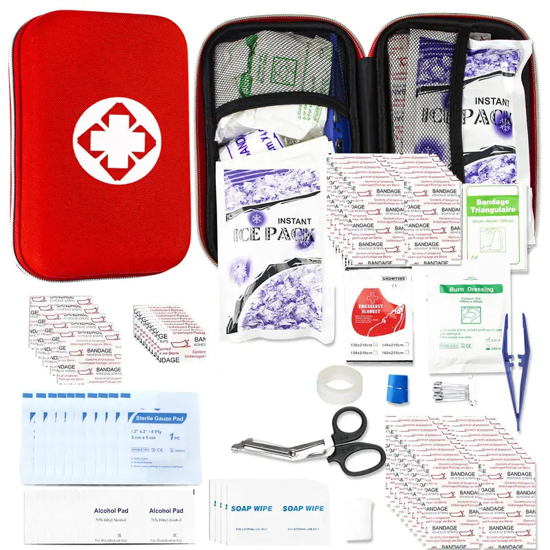 264 PCS Compact Emergency First Aid Kit
