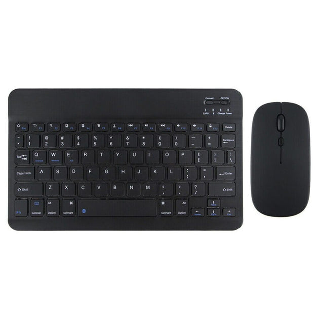 Bluetooth Wireless Keyboard & Cordless Mouse For Android iPad Tablet PC