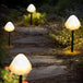 10pcs Mini Solar Mushroom Light