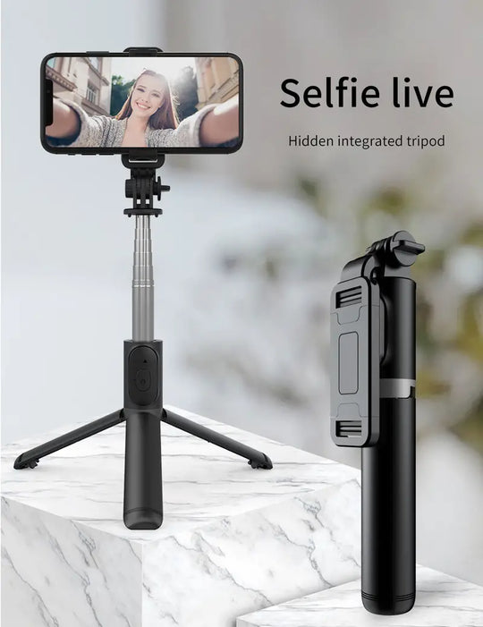 4 In 1 Portable Selfie Stick Tripod