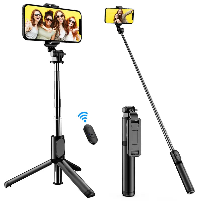 4 In 1 Portable Selfie Stick Tripod