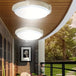 LED Solar Indoor Balcon Ceiling Light IP65 Waterproof Outdoor